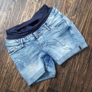 H&M Mama Maternity Shorts - under belly band US 6
